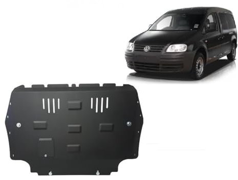 Protection sous moteur métallique compatible avec Volkswagen Caddy en métal Scut Protection