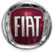 Emblème Logo Rouge Compatibile Con Fiat compatibile Con 500 Punto Multipla Panda Croma Avant 95 mm 3D