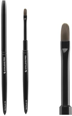 STALEKS PRO Gel Nail Art Brush and Builder 11 x 6 mm Expert NBE 06
