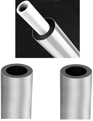 CiCixixi Selbstklebende Rohrisolierung 2 X 0.9m lang, 1cm dick Schaumstoff selbstklebend Schlauch Rohrisolierung für Outdoor, Isolierung für Heizung und Sanitär,Ø 28 mm Rohrdurchmesser