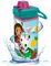 Gabby's Dollhouse Water Bottle for Kids 500ml - Flip-Up School Drinks Bottle for Travel or Home, Reusable Square Water Bottle BPA Free, Locking Spout