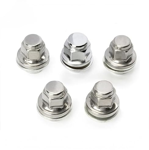 Locking Wheel Nuts,Wheel Bolts 5pc Steel Wheel Nut, OEM C2C35294, Fit Use For Jaguar F-Type XJ XF