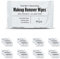 World Amenities - Bulk Makeup Remover Wipes | 50 Count | Individually Wrapped, Gentle Cleansing, Alcohol Free - All Skin Types - Vitamin E - 100% Recyclable, Hotel Travel Size Toiletries