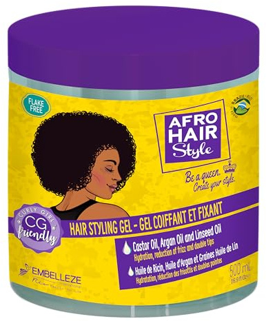 Gel Moldeador Capilar Estilo AfroHair 500ml