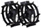 SAKAWA Roues métalliques pour motoculteur 400 x 8