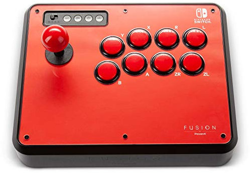 Arcade Stick senza fili PowerA FUSION per Nintendo Switch, Nintendo Switch Lite, Fight Stick, GamePad, Controller, Bluetooth, Gioco