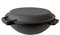 ROBARI Wok Kasan aus Gusseisen 12 L mit Grilldeckel Kazan