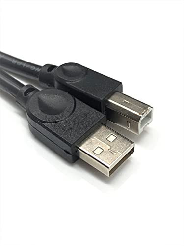T-ProTek USB Kabel Drucker Druckerkabel Scanner Anschluss kompatibel für HP Laser MFP 137fwg, MFP 137wg
