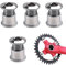 Kettenblatt Schrauben Kurbelgarnitur Set,Kettenblattschrauben,Kettenblatt Schraub,Fahrrad Kettenblatt Bolzen & Mutter,Kurbelgarnitur Schrauben,Für Rennrad,Mountainbike,Bmx,Mtb,Fixie Rot,4 Stück