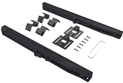 YUANGANG 2pcs Door Stop-No Punching Soft Close Mechanism for Damper Sliding Barn Door Hardware Track Kit