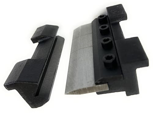 Blech-Bremsbiegewerkzeug, 10,2 cm Biege-Bremsschraubstock Halterung für 14 Gauge Stahl- oder Aluminiumblech, Metallbiege-Fingerformwerkzeug, magnetischer Schraubstock-Aufsatz