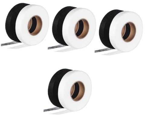 Operitacx 4sets Double Sided Craft Tape Hemming Tape for Trousers for Clothes 2rolls*4