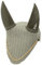 EQUESTRIAN QUEEN Fliegenohren Pferd – Fliegenhaube aus Baumwolle mit EQ-Stickerei und Kordel – Ohrenschutz für Pferde – Atmungsaktive Fliegenmaske mit elastischen Ohren (Grün, Warmblut)
