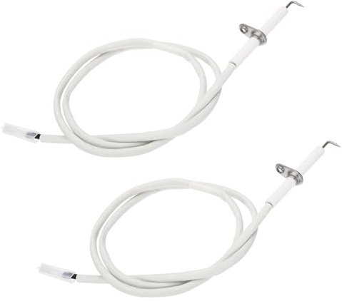 PATIKIL Céramique Étincelle Électrode Allumeur avec Fil Plombique Remplacement pour Bbq Grill et Gaz Grill Modèles