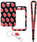 Anime Lanyard mit Ausweishalter Schlüsselanhänger- 2 Stück ID Kartenhalter Lanyard mit Kartenhaltern Studentenausweis Hülle Kartenhüllen für Kinder Schlüssel, ID Karten, Work, Lehrer, Busfahrkarten