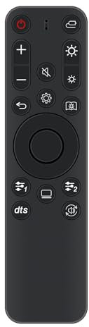 AULCMEET AKB76044701 Replacement Remote Control fit for LG UltraGear OLED QHD Gaming Monitor 27GR95QE 27GR95QL 27GS95QE 27GS95QX 27GX790A 27GS75Q 27GS85Q 27GS93QE 27GR93U 34GS95QE 32GR93U 32GS85Q