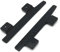 PLOQAZEH RC Car Upgrade Zubehör Für MN82 LC79 1/12 Metall Für Rock Sliders Seite Pedal Dekoration RC Auto Upgrade Teile Zubehör(Black)