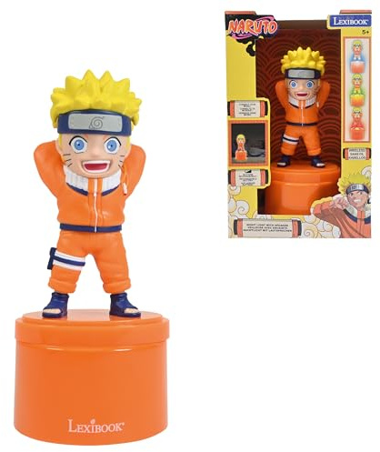 Lexibook, Naruto, Bluetooth-Nachtlicht-Lautsprecher, NS02NALXB | Bluetooth-Lautsprecher, LED-Nachtlicht