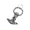 NKlaus Martello di Thor Massive Martello di Thor Argento 925 ciondolo a catena fine vichingo p156
