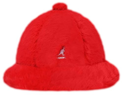 Kangol Faux Fur Casual Cap Bob, écarlate, S Homme