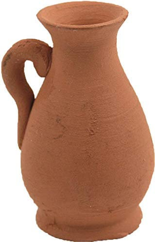 Dekop Krippenzubehör Terracotta Karaffe, Höhe ca. 4,7cm (44635090215)