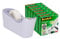 Scotch Dispenser Nastro Adesivo Scotch Magic, Dispenser da Tavolo per Scrivania da Ufficio, Porta Scotch + 6 Rotoli di Nastro Adesivo Trasparente 19 mm x 33 m, Colore Lavanda