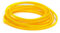 Othmro Manicotto per cavi intrecciato flessibile in PET da 9,8 m, larghezza 4 mm, per proteggere TV, audio, cavi PC dagli animali domestici che masticano, giallo, 1 pezzo