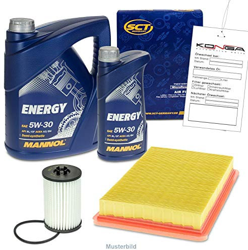 Inspektionskit Ölfilter Luftfilter Motoröl MERCEDES-BENZ S204 C204 W212 W204