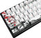 MOLGRIA Keycaps 68 Set for RK68 GK68 Mechanical Keyboard, Custom PBT OEM Profile Key Caps Japanese Font with Keycap Puller for Gateron Kailh Cherry MX Switch ANSI Layout Keyboard(Plum Blossom)