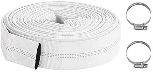 vidaXL Tuyau d'Incendie Pompage Tuyau d'Arrosage Refoulement Irrigation Incendie Tuyau d'Évacuation d'eau Jardin Patio Extérieur 30 m 2 PVC