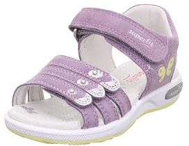 superfit Emily, Sandali Bambine e ragazze, Lilla Giallo 8500, 32 EU
