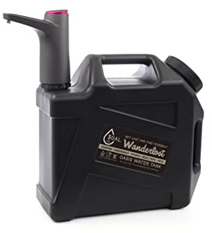 Portable 3 Gallon Water Tank with USB Rechargeable Water Pump Faucet, Food Grade Materials, Great for Camping, Overlanding, Sports, Emergencies, Sports, and More