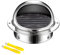 Duchunsheng Cappe Griglia di Aerazione Sfiato Esterno da 60-300mm, Griglia di Ventilazione A Sfera, con Zanzariera, Ventilatori Griglie Sfiati per Scarico A Parete Esterna, Scarico Cappa, Aria Fresca