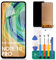 TFT para Xiaomi Redmi Note 10 Pro Pantalla LCD para Redmi Note 11 Pro Reemplazo de pantalla para Redmi Note 11 Pro 5G Display Touch Digitizer Kit de piezas de reparación