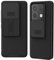 XTCASE Cover per Xiaomi Redmi Note 13 Pro 5G/Poco X6 5G Custodia, Protezione Copri Fotocamera Scorrevole Ultra Sottile Rigida Hard Antiurto Antigraffio Antiscivolo Shockproof Protettiva Case, Nero