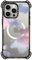 CASETiFY Bounce Case for iPhone 15 Pro Max [6X Military Grade Drop Tested / 21.3ft Drop Protection/Compatible with Magsafe] - Clouds - Clear Black