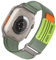 Trail Loop Bracelet de rechange pour Apple Watch Ultra/2 49 mm 44 mm, 45 mm, 42 mm, 41 mm, 40 mm, 38 mm, bracelet de rechange en nylon pour Apple Watch Series 9 8 7 6 5 4 3 SE 2, vert olive/nylon