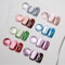 MIZHSE Holographic Glitter Cat Eye Gel Nail Polish Set 8 Colors Cateye Gel Polish Kit Magnetic Sets with Magnet Soak Off LED Nail Art Gels Manicure Salon DIY Gifts