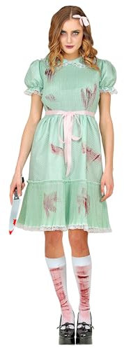 W WIDMANN MILANO Party Fashion - Kostüm Killer Puppe, Kleid, Horrorkostüm, Halloween, Faschingskostüme