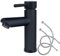 Minnhua Wasserhahn Bad Waschtischarmatur Schwarz Badarmatur Waschbecken Armaturen Matt Waschtischarmatur Set für Badezimmer Küche 304 Edelstahl