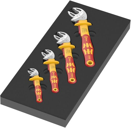 Wera 05150124001 9734 Schaumstoffeinlage 6004 Joker VDE Set 1, 4-teilig