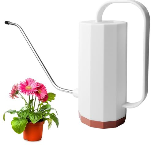 1.2L Annaffiatoio per Piante Da Interno, Piccolo Annaffiatoio, Pianta Annaffiatoio, con Beccuccio Lungo, per Bonsai, Giardino, Fiori Decorativi