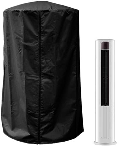 Abdeckung für Terrassenheizstrahler für den Außenbereich, reißfest, winddicht & wasserabweisend, Abdeckung für elektrische Heizgeräte, Allwetterschutz für Hof, Balkon, 61 x 96,5 cm