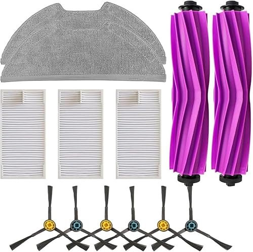 YUETTYY Lot de 13 brosses principales pour aspirateur robot Eureka-E20 Plus - Filtre HEPA