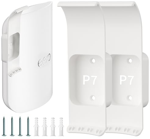 Dunear Router Pro 7 Wall Mount Bracket,Space Saving Mounting Holder(2-Pack) | Fits for Pro 7 tri-band mesh Wi-Fi 7 router,Space Saving and Easy Installation anywhere with Cable Management