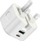 Fast Charger Plug For Google Pixel 9a/9/9 Pro/9 Pro xl/9 Pro Fold/8a/7a/6a/5a/4a/ 8/7/6/5/ 8 Pro/7Pro/6Pro/5Pro USB A + USB C Dual Port Type C PD 20W Super Fast Charging Adapter UK 3 Pin Mains