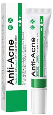Anti Acne Cream with Salicylic Acid & Tea Tree Oil - Acne Treatment for Spot Prone Skin