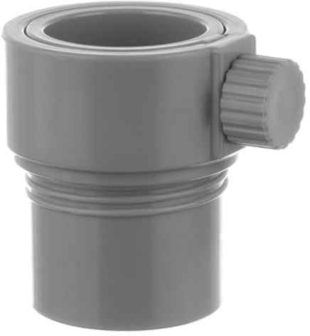 Gettimore Pool-Regenschirm-Stabilisator für 3,8 cm und 3,4 cm Stangen, kompatibel mit Eingewinde-Deckhülsen, Graugrau