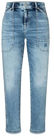 MAC Jeans - Iowa, Auth. Comfort Vintage Denim - Relaxed Fit - 2803-90-0333L-D475 - blau