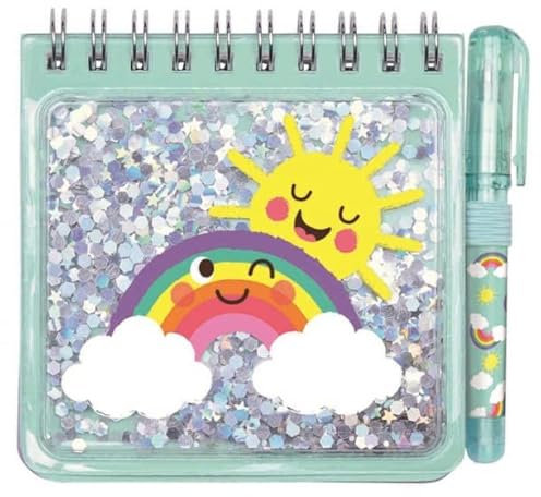 Moses notizbuch Be happy junior 9,5 x 9 cm mintgrün 70 Seiten